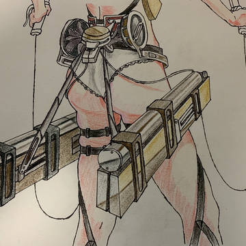 继续临摹