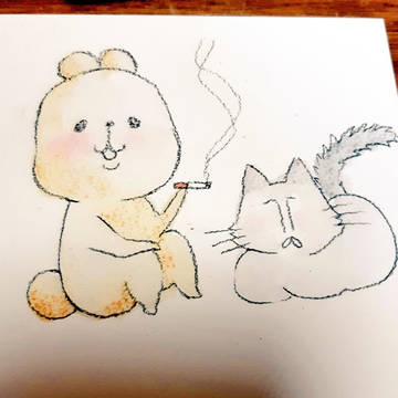 うさぁとくまぁとねこぉ