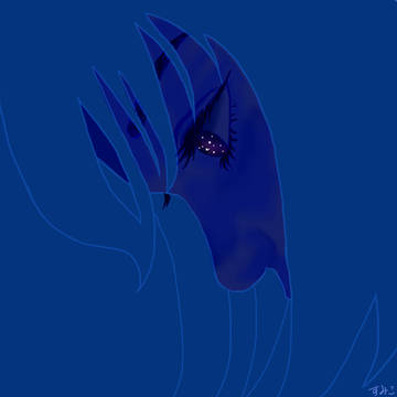 海の底で