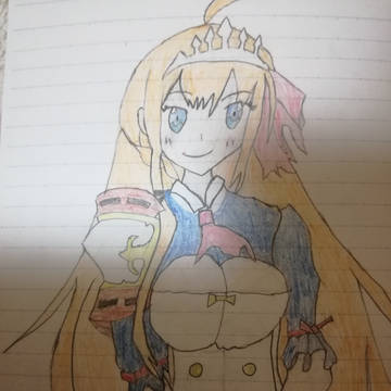 ペコリーヌちゃん描いてみた!!