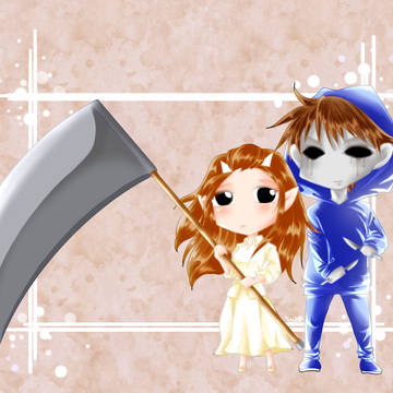 eyelessjackとoc環ちゃん(・∀・)
