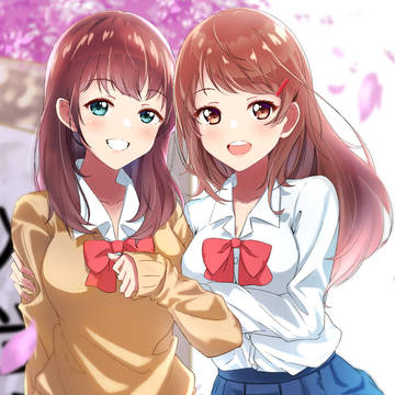 同じ高校に合格した百合