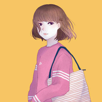 sketch a girl I meet today
