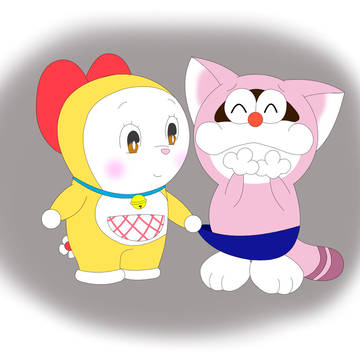 Dorami and Pokonyan
