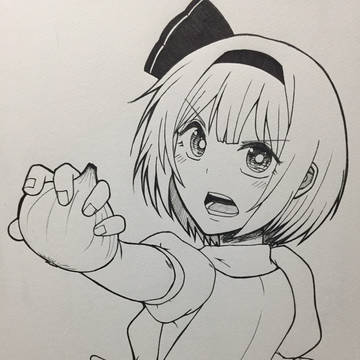幽々子様の為に料理をする妖夢（を描きたい）