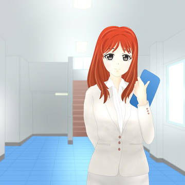 深町結衣（小説「姪っコンプレックス」イラスト）