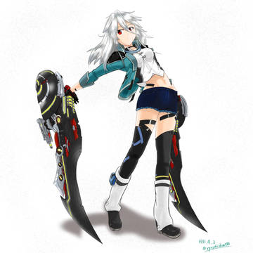 ゴッドイーター3 マイキャラです。