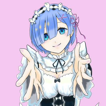 レムりん描いてみました！！