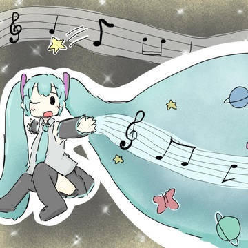 ☆彡とvとAIのウタ