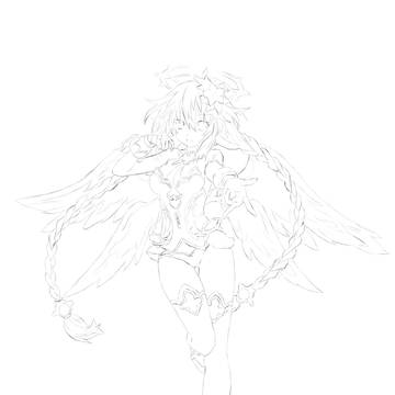 練習用下描きその3