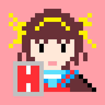 ドットの涼宮ハルヒで令和を祝う