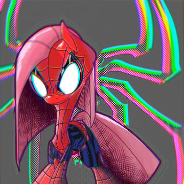 Spiderpony Pinkamena Parker