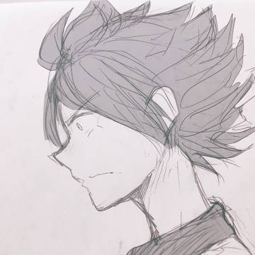 イナイレ バーン落書き