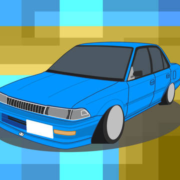 Modified Toyota AE92 Corolla