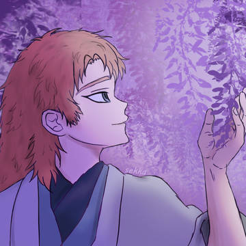 藤のお別れ Wisteria Farewell