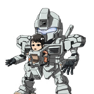 抱っこ紐型ジェガン