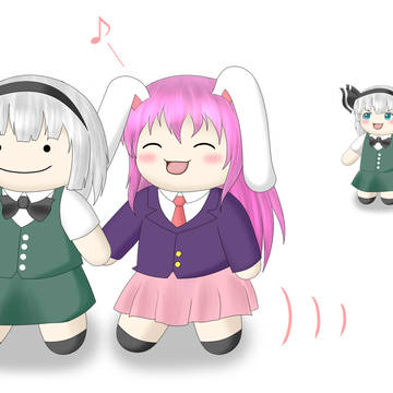 メタモンに騙されるゆどんげ