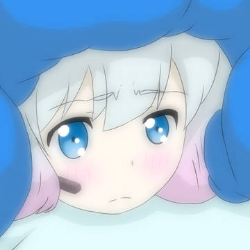 布団の中からこんにちは!
