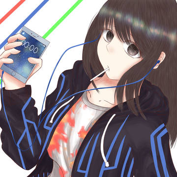 黒髪女の子