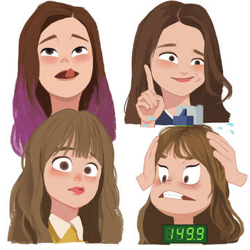 fanart of izone