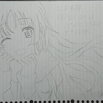 弦巻こころ 落書き