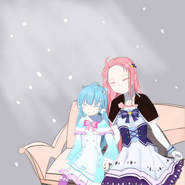 キングスレイド  リリア&クレオ