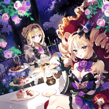 夜のティーパーティー ♥