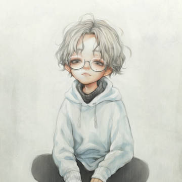 眼鏡の男の子