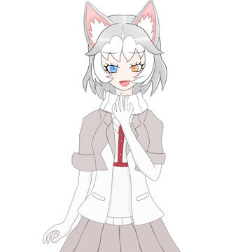 ホッとしているのか残念がってるのか愛想笑いなのか判別できない犬。