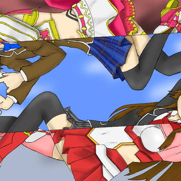 スクストファンアートに投稿したやつ