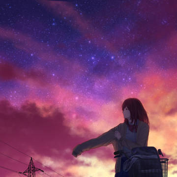 5月の夕方はまだ、肌寒い。