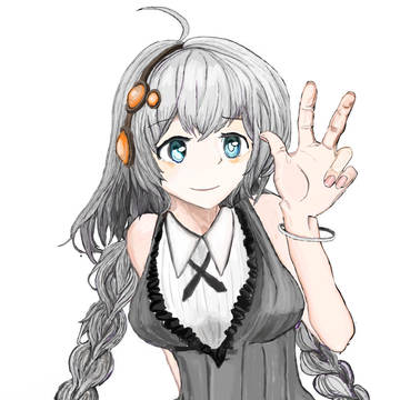 ワンピースを着たあかりちゃん