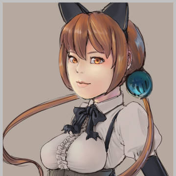 アリサ楽書き
