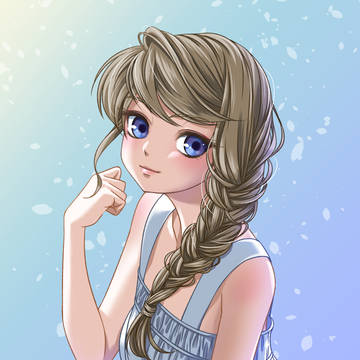 三つ編み