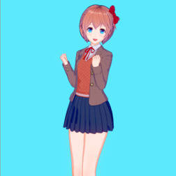 DDLC sayori koikatsu card