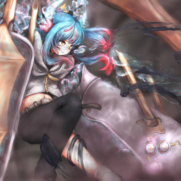 戦う角娘