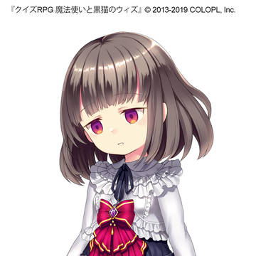 【魔法使いと黒猫のウィズ】仕事絵