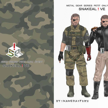 MGSプチオンリ用クリアファイル＆ポストカード
