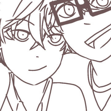 Brotherly Hug Sketch
