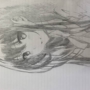 どっかの挿絵の詩羽先輩