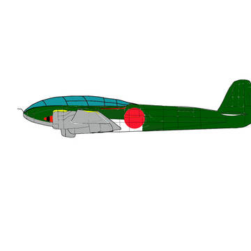 架空兵器　海軍電子陸上偵察機電光