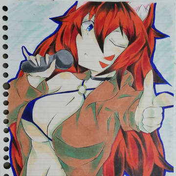 お絵描きしました（ガチで）。