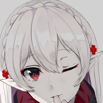 舔手