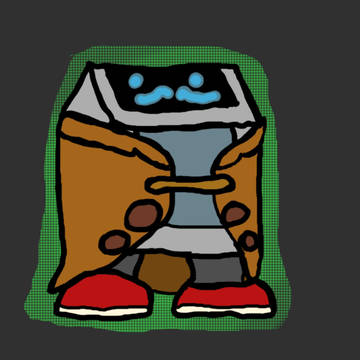 Robot Detective Trasher