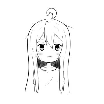 second try at drawing mahiro