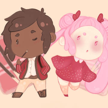 pocky~!🍓🍫
