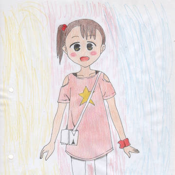 赤松結衣ちゃん模写!