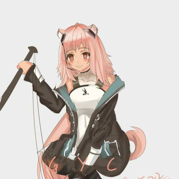砾
