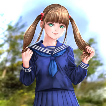 【練習・模写】セーラー服