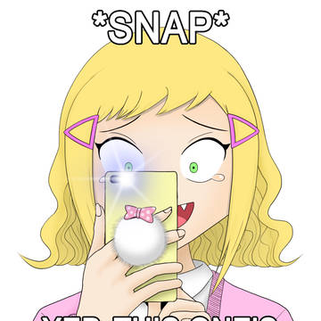 Minami taking a picture